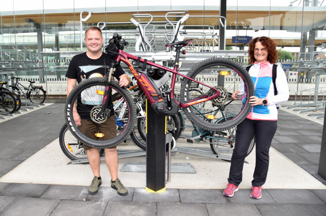 Bild zu Radservice-Station am Bahnhof Ternitz