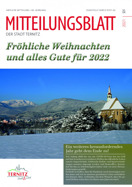 Bild zu MITTEILUNGSBLATT AUSGABE 4/2021